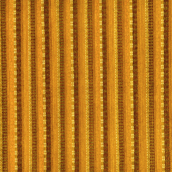 Square Machine Washable Oriental Yellow Modern Rug, wshabs287yw