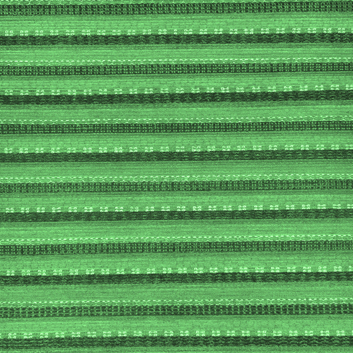 Square Machine Washable Oriental Emerald Green Modern Area Rugs, wshabs287emgrn