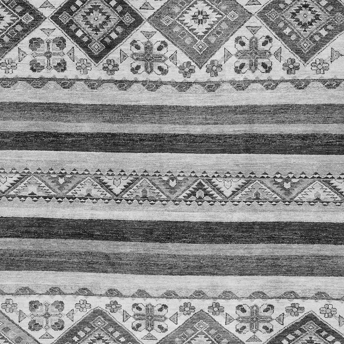 Machine Washable Abstract Gray Modern Rug, wshabs2880gry