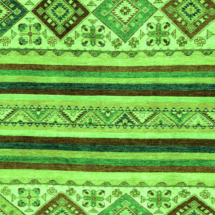 Abstract Green Modern Rug, abs2880grn