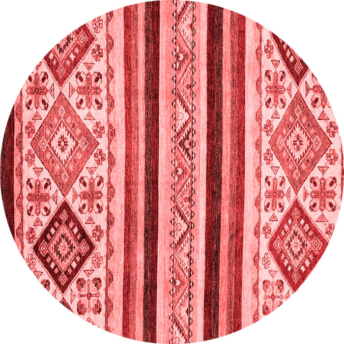 Machine Washable Abstract Red Modern Rug, wshabs2880red