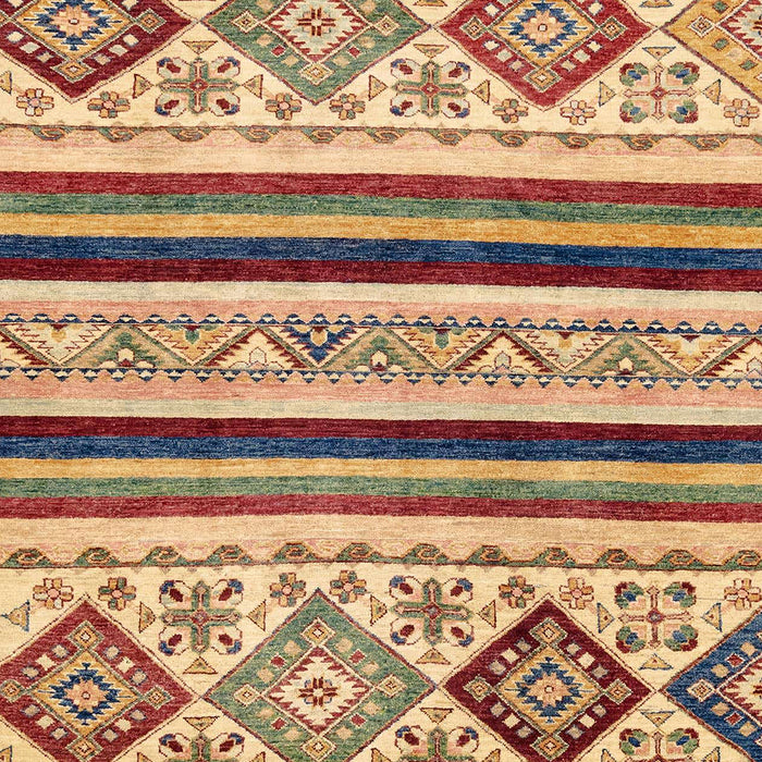 Machine Washable Abstract Brown Red Rug, wshabs2880