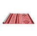 Modern Red Washable Rugs