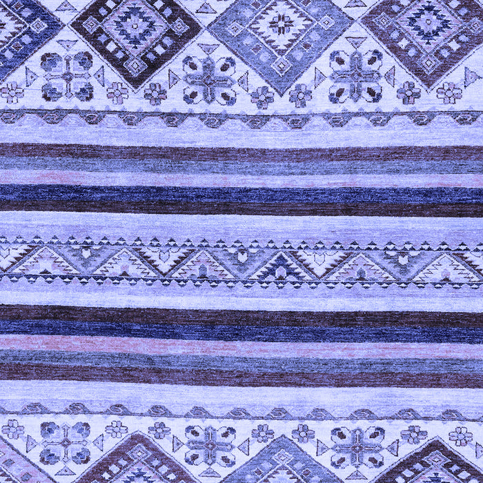 Machine Washable Abstract Blue Modern Rug, wshabs2880blu