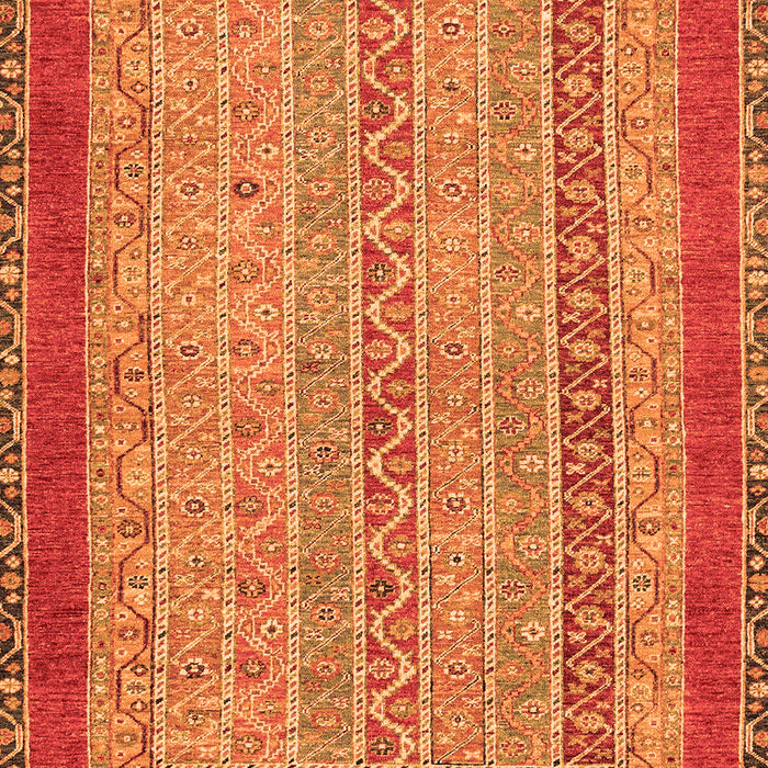 Abstract Orange Modern Rug, abs2881org