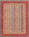 Abstract Brown Modern Rug, abs2881