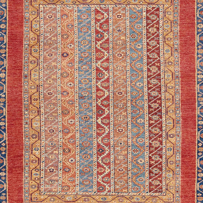 Machine Washable Abstract Brown Sugar Brown Rug, wshabs2881