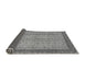 Sideview of Abstract Gray Modern Rug, abs2881gry