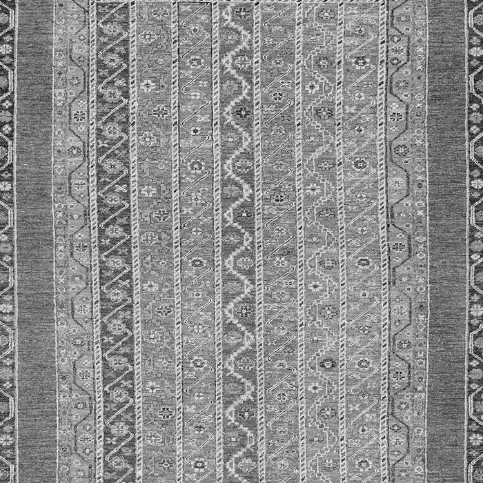 Machine Washable Abstract Gray Modern Rug, wshabs2881gry