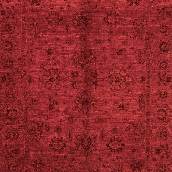 Abstract Orange Modern Rug, abs2882org