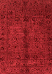 Abstract Red Modern Rug, abs2882red