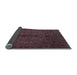 Sideview of Abstract Light Blue Modern Rug, abs2882lblu