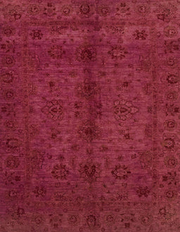 Abstract Red Modern Rug, abs2882