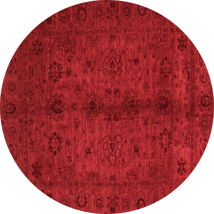 Abstract Red Modern Rug, abs2882red