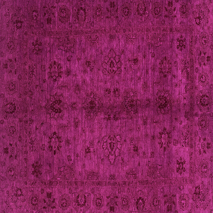 Square Machine Washable Abstract Pink Modern Rug, wshabs2882pnk