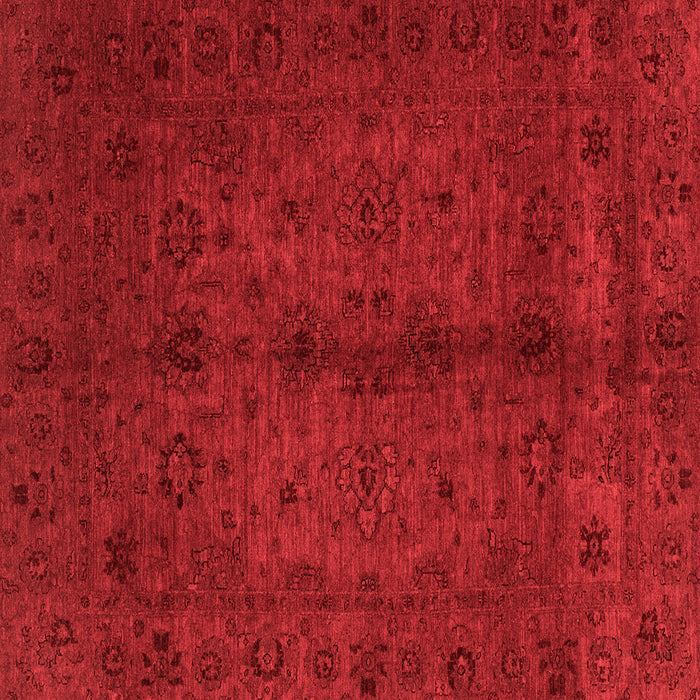 Abstract Red Modern Rug, abs2882red