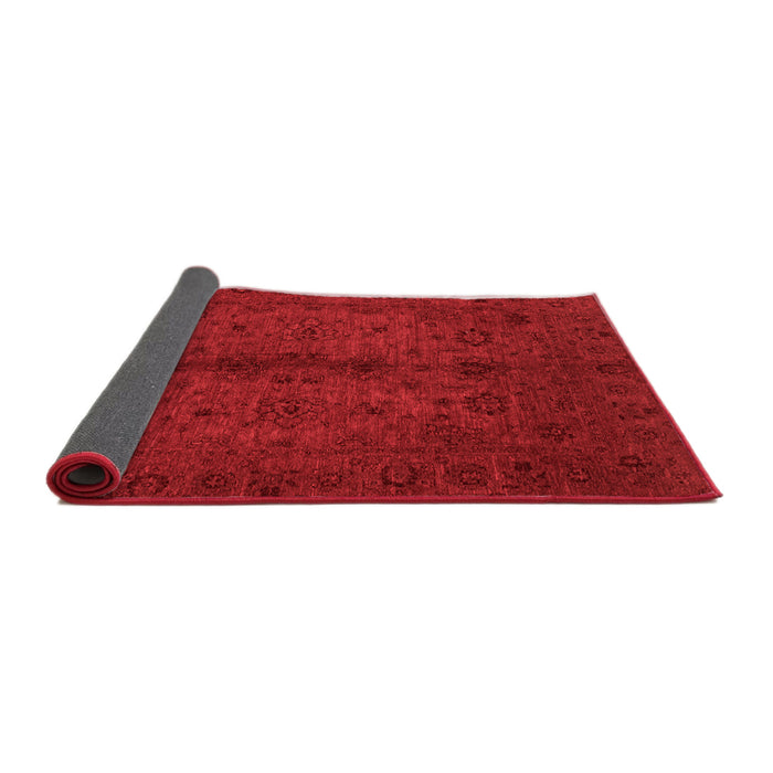 Abstract Red Modern Area Rugs