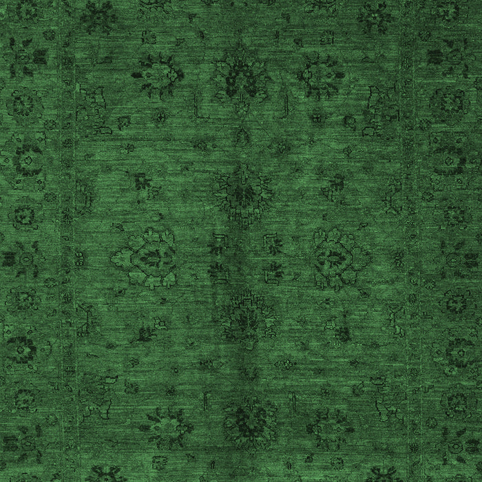 Machine Washable Abstract Emerald Green Modern Area Rugs, wshabs2882emgrn