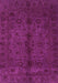 Machine Washable Abstract Purple Modern Area Rugs, wshabs2882pur