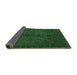 Sideview of Abstract Emerald Green Modern Rug, abs2882emgrn