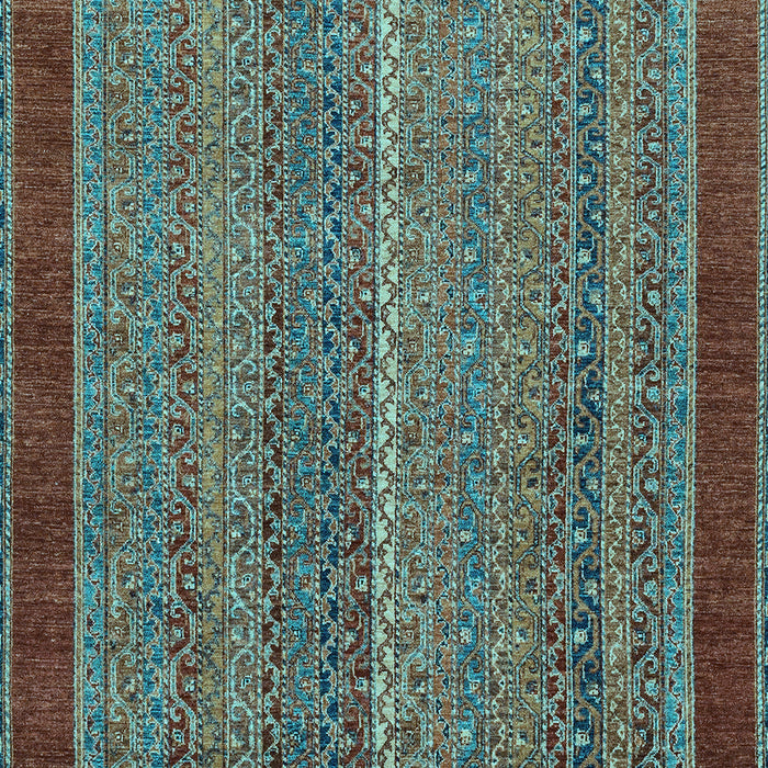 Abstract Light Blue Modern Rug, abs2883lblu