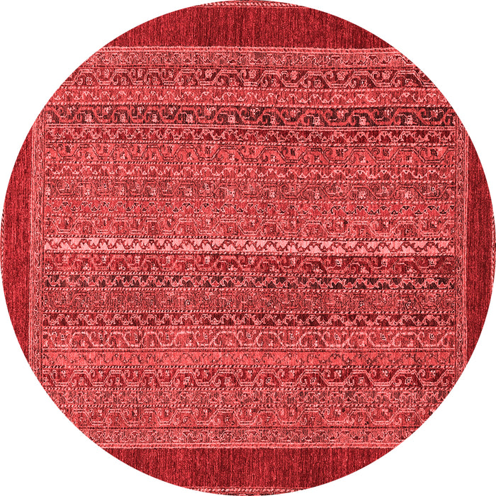 Machine Washable Abstract Red Modern Rug, wshabs2883red