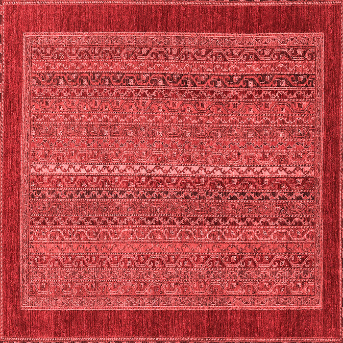 Machine Washable Abstract Red Modern Rug, wshabs2883red