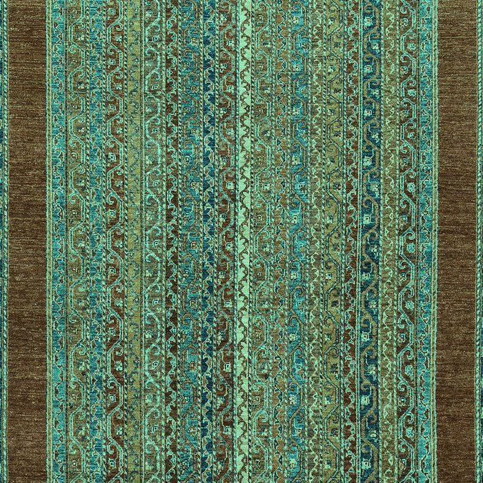 Abstract Turquoise Modern Rug, abs2883turq