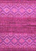 Machine Washable Abstract Pink Modern Rug, wshabs2884pnk