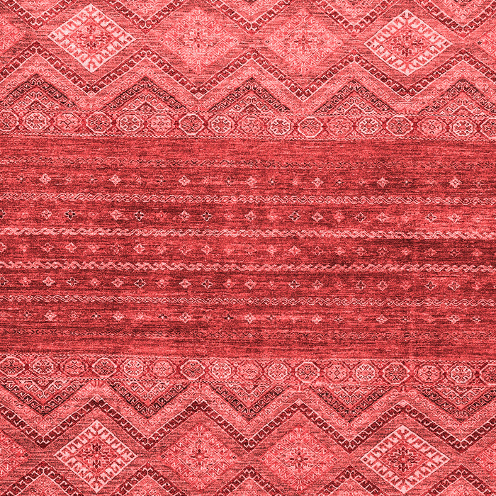 Abstract Red Modern Area Rugs