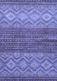 Abstract Blue Modern Rug, abs2884blu