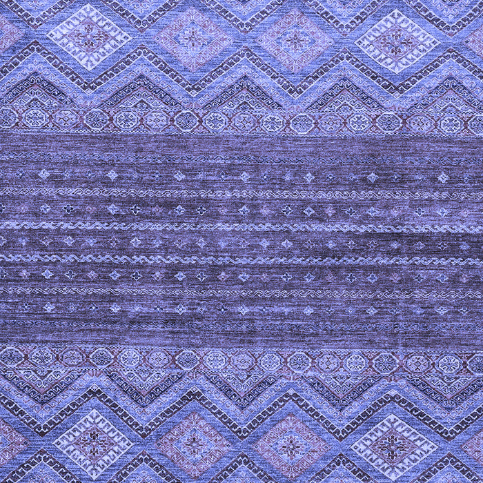 Abstract Blue Modern Rug, abs2884blu