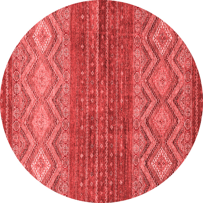 Abstract Red Modern Rug, abs2884red