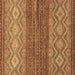 Square Abstract Brown Modern Rug, abs2884brn