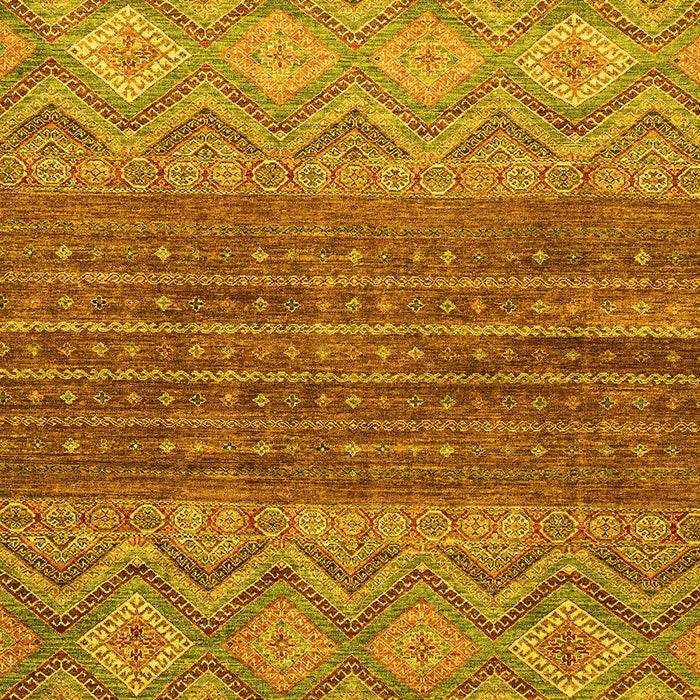 Abstract Yellow Modern Rug, abs2884yw