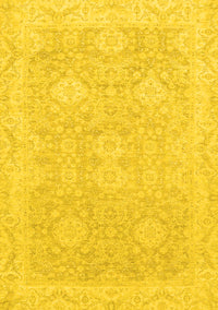 Oriental Yellow Traditional Rug, abs2885yw