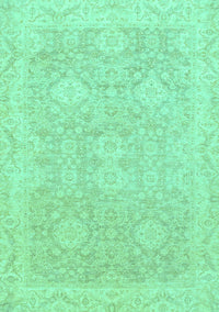 Oriental Turquoise Traditional Rug, abs2885turq