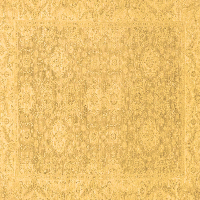 Square Oriental Brown Traditional Rug, abs2885brn