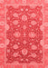 Oriental Red Traditional Area Rugs