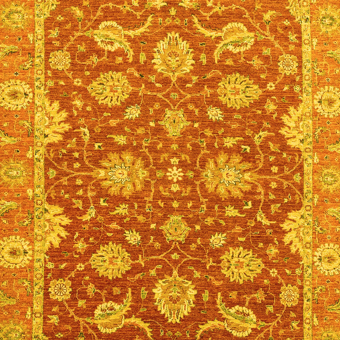 Oriental Yellow Traditional Rug, abs2886yw