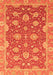 Oriental Orange Traditional Rug, abs2886org