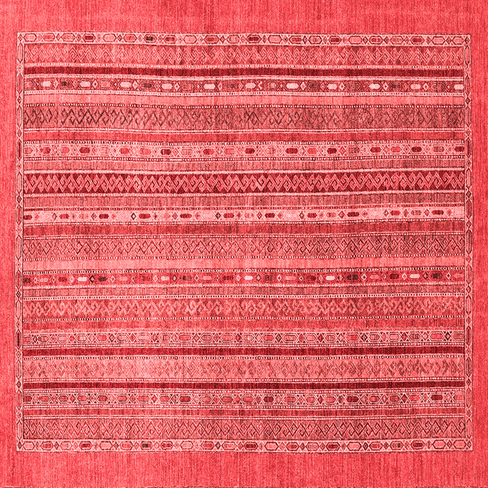Abstract Red Modern Rug, abs2887red