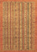 Machine Washable Abstract Brown Modern Rug, wshabs2887brn