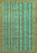 Abstract Turquoise Modern Rug, abs2887turq