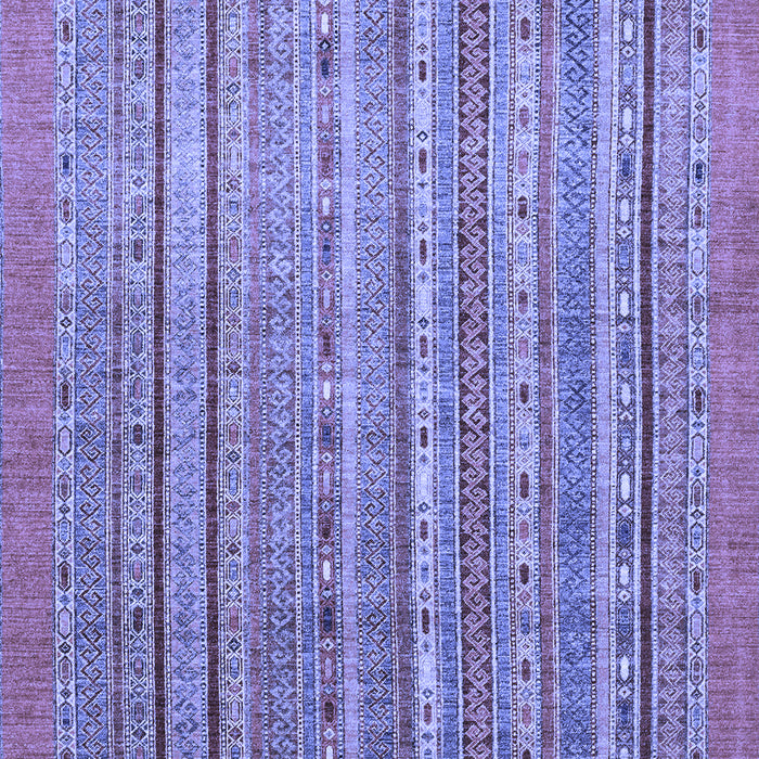 Machine Washable Abstract Blue Modern Rug, wshabs2887blu