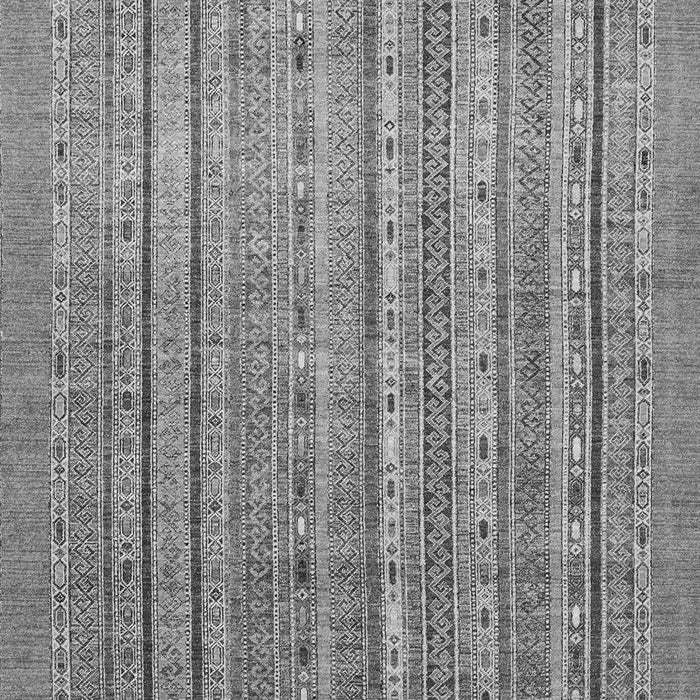 Machine Washable Abstract Gray Modern Rug, wshabs2887gry