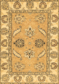 Abstract Brown Modern Rug, abs2888brn