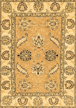 Abstract Brown Modern Rug, abs2888brn