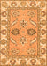 Abstract Orange Modern Rug, abs2888org