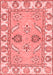 Abstract Red Modern Area Rugs